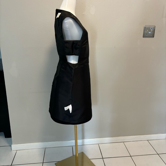 Kate Spade Cutout A-Line Dress Breath of Fresh Air Size 6 Black - Picture 10 of 13